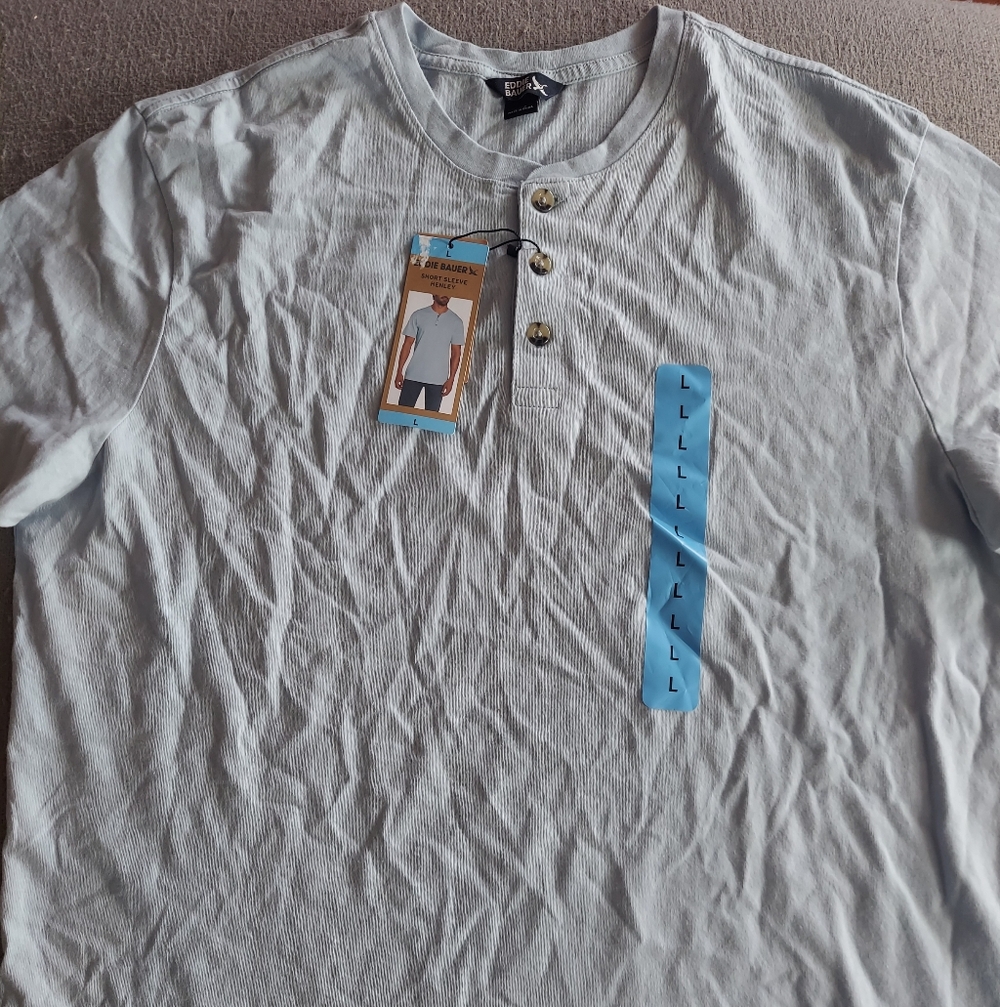 Eddie Bauer Light Blue Casual Shirt